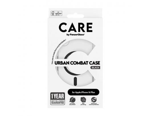 Dėklas CARE Apple iPhone 16 Plus Perdirbtas plastikas Skaidri