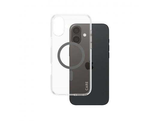 Dėklas CARE Apple iPhone 16 Plus Perdirbtas plastikas Skaidri