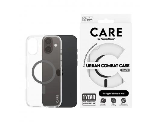Dėklas CARE Apple iPhone 16 Plus Perdirbtas plastikas Skaidri