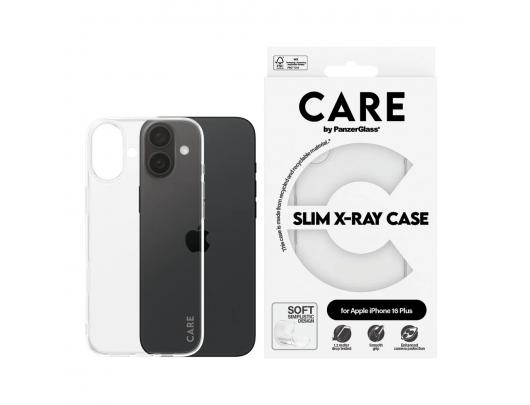 Dėklas CARE Apple iPhone 16 Plus Perdirbtas plastikas Permatoma