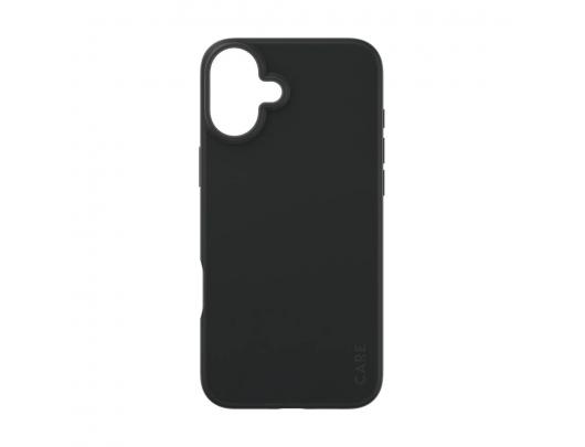 Dėklas CARE Apple iPhone 16 Plus Perdirbtas plastikas Juoda