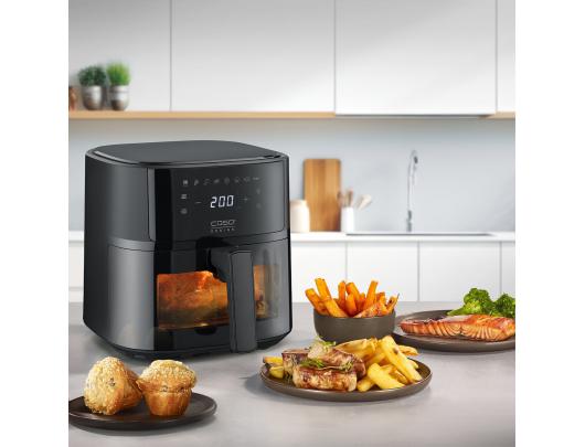 Karšto oro gruzdintuvė Caso Designer AirFry 6.0 6 L Juoda