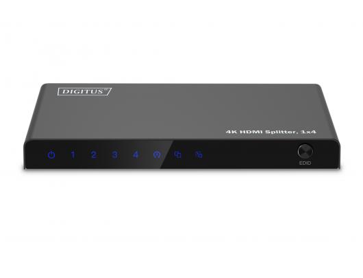 HDMI skirstytuvas Digitus DS-55337 4K Juodas