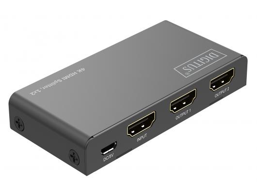 HDMI skirstytuvas Digitus DS-55336 4K Juodas
