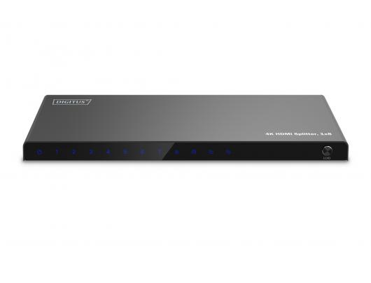 HDMI skirstytuvas Digitus DS-55338 4K Juodas