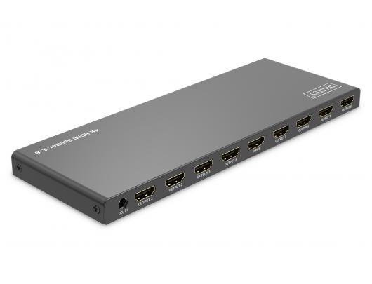 HDMI skirstytuvas Digitus DS-55338 4K Juodas