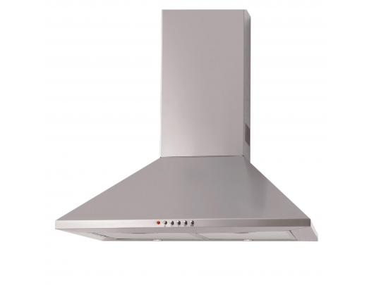 Gartraukis CATA OMEGA 600 X/M, montuojamas ant sienos, energijos efektyvumo klasė C, plotis 60 cm, 645 m³/h, mechaninis valdymas, LED, nerūdijančio plieno.