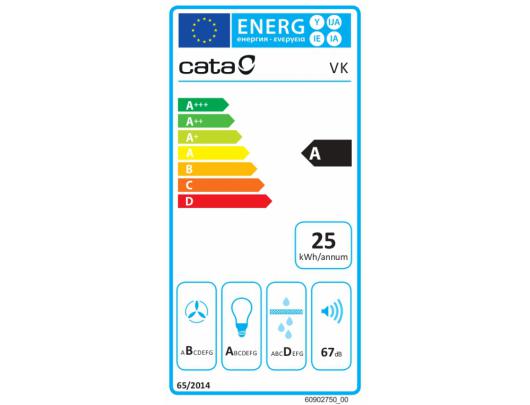 Gartraukis CATA VK 6000 BK 60 cm Juodas
