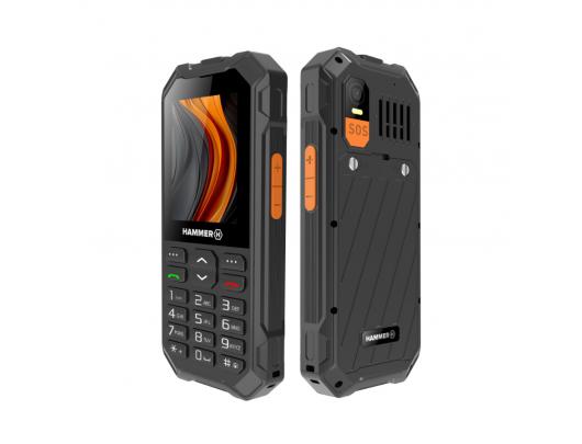 Mobilusis telefonas Hammer 6 LTE Juodas 2.4"