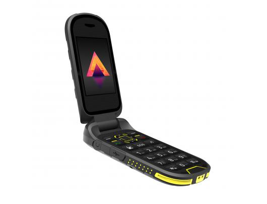 Mobilusis telefonas Hammer Bow LTE Juodas 2.4" TFT 48 MB 128 MB Dual SIM Nano SIM 3G Bluetooth 2.0 USB Type-C 2 MP 1200 mAh