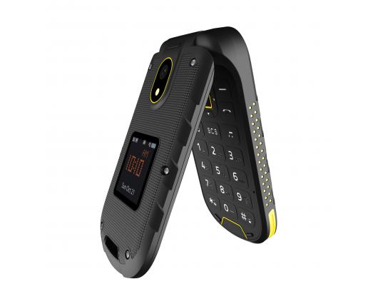 Mobilusis telefonas Hammer Bow LTE Juodas 2.4" TFT 48 MB 128 MB Dual SIM Nano SIM 3G Bluetooth 2.0 USB Type-C 2 MP 1200 mAh