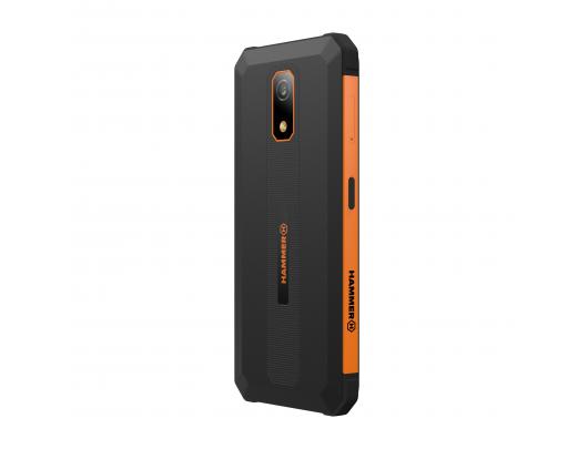 Mobilusis telefonas Hammer Iron Va 6.56" Oranžinė-juoda, 64 GB