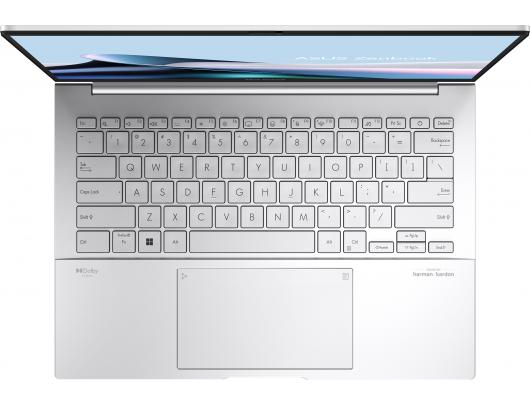 Nešiojamas kompiuteris Asus Zenbook 14 UX3405CA-QL219W Foggy Silver 14" OLED Touchscreen WUXGA 1920x1200 pixels Glossy Intel Core Ultra 5 225H 16GB L