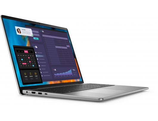 Nešiojamas kompiuteris Dell Vostro 16 5640 Grey 16" WVA FHD+ 1920x1200 pixels Anti-glare Intel Core 7 150U 16GB DDR5 Solid-state drive capacity 512GB