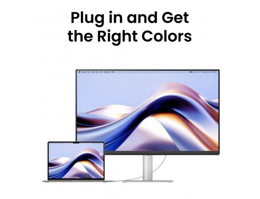 Monitorius BenQ MA320U, IPS, 4K UHD (2160p) 3840x2160 60 Hz, 600 cd/m², 2xHDMI, USB-C, 90 Watt, aukščio reguliavimas, pasukimas, pasvirimas, garsiakalbiai