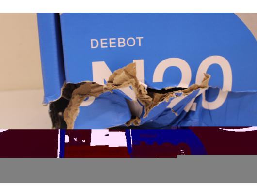 Dulkių siurblys robotas Ecovacs DEEBOT N20, šlapias ir sausas, veikimo laikas (maks.) 300 min, 5200 mAh, dulkių talpa 0.4 L, 8000 Pa, baltas.