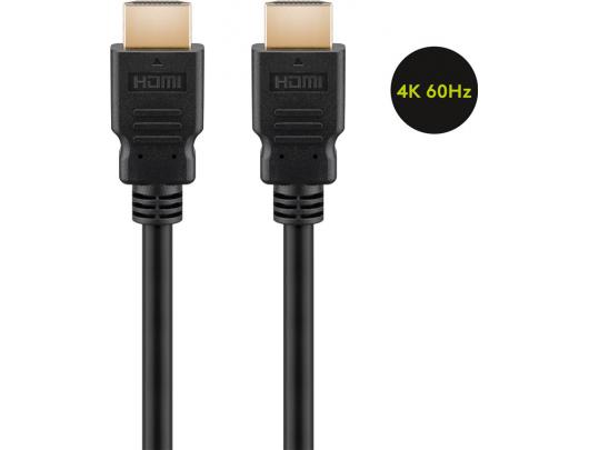 HDMI kabelis Goobay Male 15 m juodas