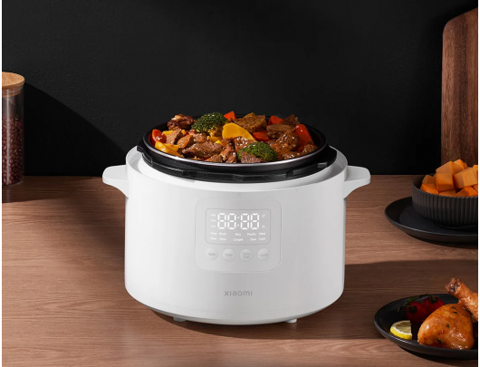 Elektrinis greitpuodis Xiaomi Electric Pressure Cooker EU 4.8 L Balta