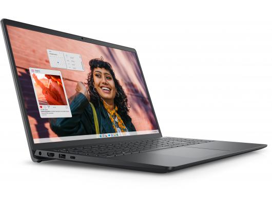 Nešiojamas kompiuteris Dell Inspiron 15 3530, 15.6", FHD, i5-1334U, 16GB, 512GB SSD, Intel Iris Xe, Win 11 Home, 36 mėn. garantija, anglies juodas.