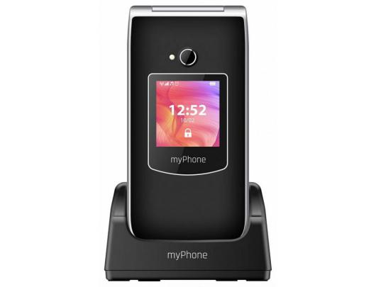 Mobilusis telefonas myPhone Rumba 2 Juodas 2.4 colių TFT 32 MB 32 MB Viena SIM Pagrindinė kamera 0.3 MP 800 mAh
