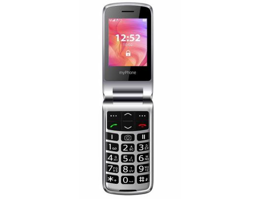 Mobilusis telefonas myPhone Rumba 2 Juodas 2.4 colių TFT 32 MB 32 MB Viena SIM Pagrindinė kamera 0.3 MP 800 mAh