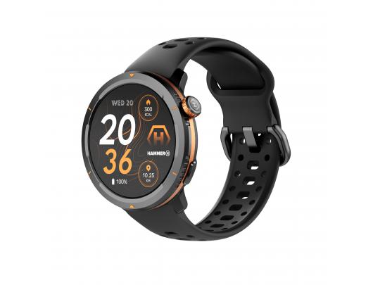 Išmanusis laikrodis Hammer Watch 2 Lite Juodas 3 ATM atsparus vandeniui