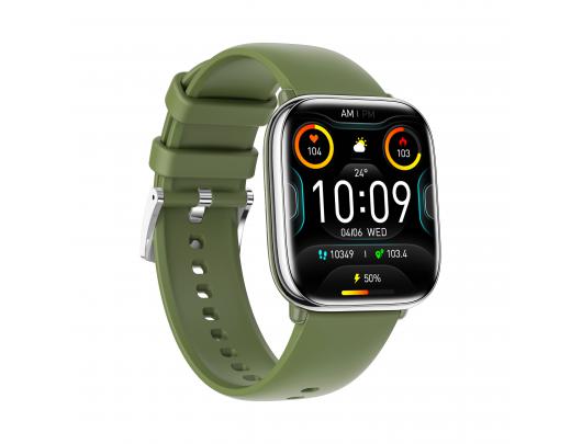 Išmanusis laikrodis myPhone Watch Pastel Sidabrinė Žalia