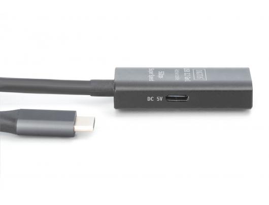 USB prailginimo laidas Digitus 10 m juodas