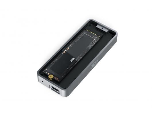 M.2 disko dėžutė / adapteris Digitus DA-71157 NVMe 20Gbps USB 3.2 Gen2x2