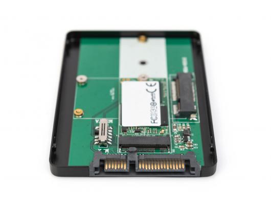 Kietojo disko dėklas Digitus DA-71118 2.5" SATA M.2 arba mSATA