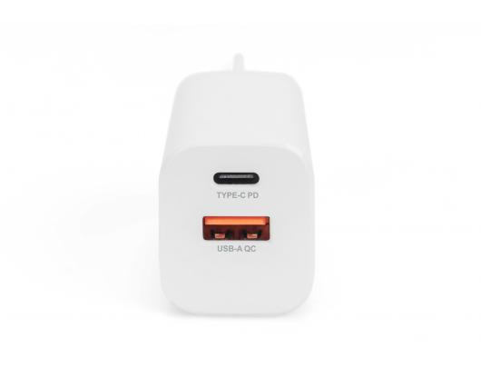 Maitinimo adapteris Digitus USB Type A 24 pin USB-C 30 W 5 / 9 / 12 / 15 / 20 V