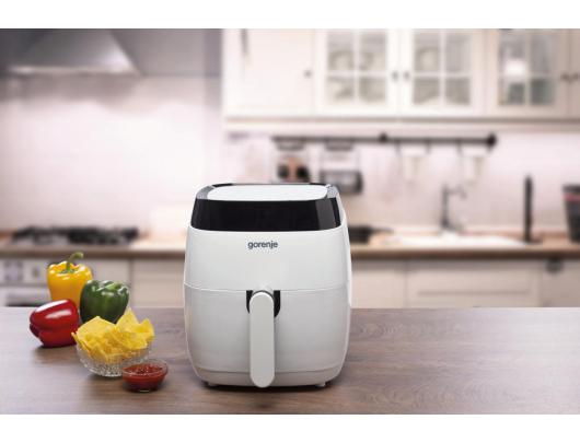 Karšto oro gruzdintuvė Gorenje AF1409DW 3.5 L Balta
