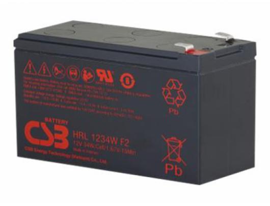 Baterija nepertraukiamo maitinimo šaltiniui CSB HRL1234W 12V 9Ah 34W Pb F2