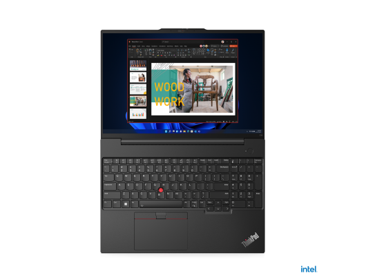 Nešiojamas kompiuteris Lenovo ThinkPad E16 Graphite Black 16" IPS WUXGA 1920x1200 pixels Anti-glare Intel Core i5 i5-1335U 16GB DDR4 Solid-state driv