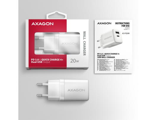 Kroviklis AXAGON ACU-PQ20W 20W