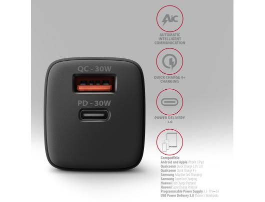 Kroviklis AXAGON ACU-PQ30 30W