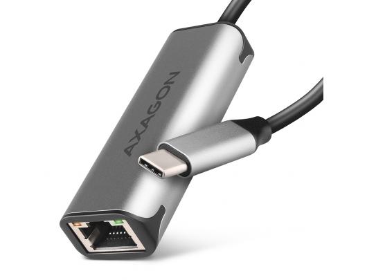Adapteris AXAGON ADE-25RC, SuperSpeed USB-C 2.5 Gigabit Ethernet
