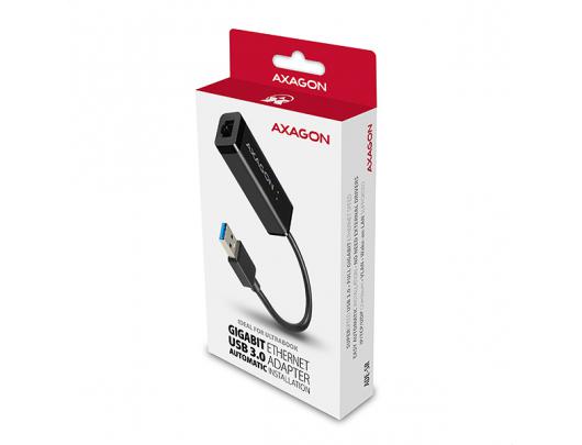 Tinklo adapteris AXAGON ADE-SR, Ethernet, Fast Ethernet, Gigabit Ethernet, SuperSpeed USB 3.0