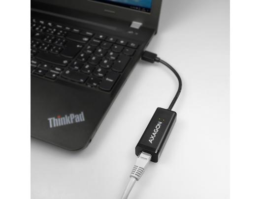 Tinklo adapteris AXAGON ADE-SR, Ethernet, Fast Ethernet, Gigabit Ethernet, SuperSpeed USB 3.0
