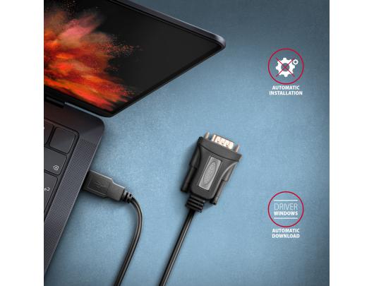 Adapteris AXAGON USB - Serial Advanced Active
