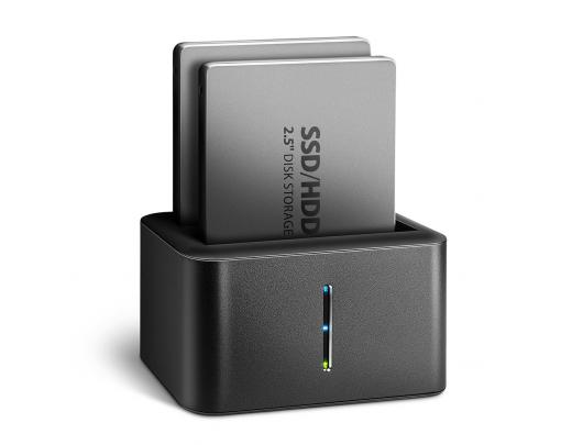 SSD HDD MINI Jungčių stotelė AXAGON 2.5" SATA 6G