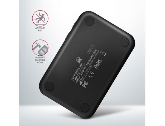 SSD HDD MINI Jungčių stotelė AXAGON 2.5" SATA 6G