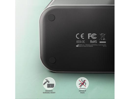 Jungčių stotelė AXAGON HDD/SSD DUAL 2.5"/3.5" Serial ATA 3.0