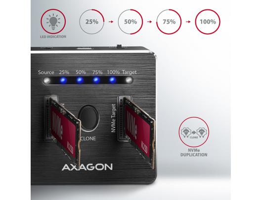 Jungčių stotelė AXAGON SDD