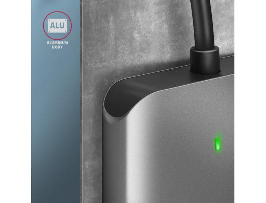 Kortelių skaitytuvas AXAGON CRE-S3C USB 3.2 Gen 1/USB 3.1 Gen 1/USB 3.0/USB 2.0/USB 1.1