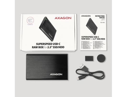 Kietojo disko dėklas AXAGON EE25-A6C 2.5" SATA 6Gb/s USB 3.2 (Gen 1)