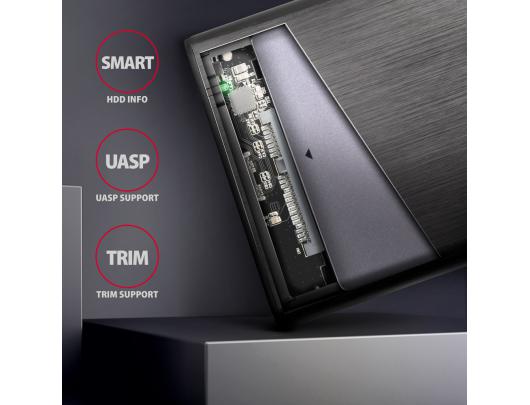 Kietojo disko dėklas AXAGON EE25-A6C 2.5" SATA 6Gb/s USB 3.2 (Gen 1)