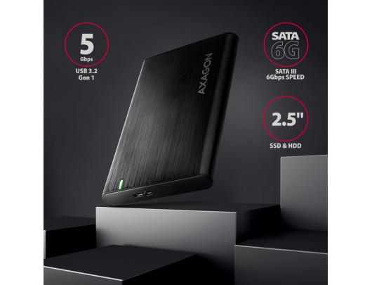 Kietojo disko dėklas AXAGON EE25-A6M 2.5"