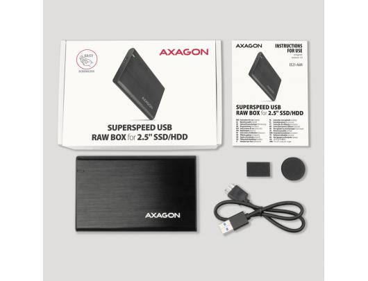 Kietojo disko dėklas AXAGON EE25-A6M 2.5"
