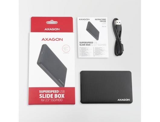Kietojo disko dėklas AXAGON EE25-SL 2.5"
